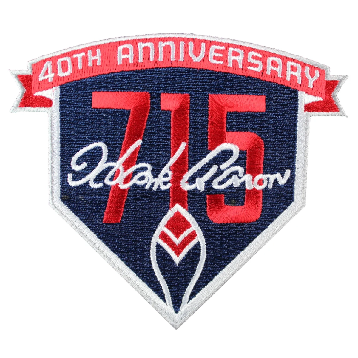Hank Aaron 40th Anniversary 715 Patch