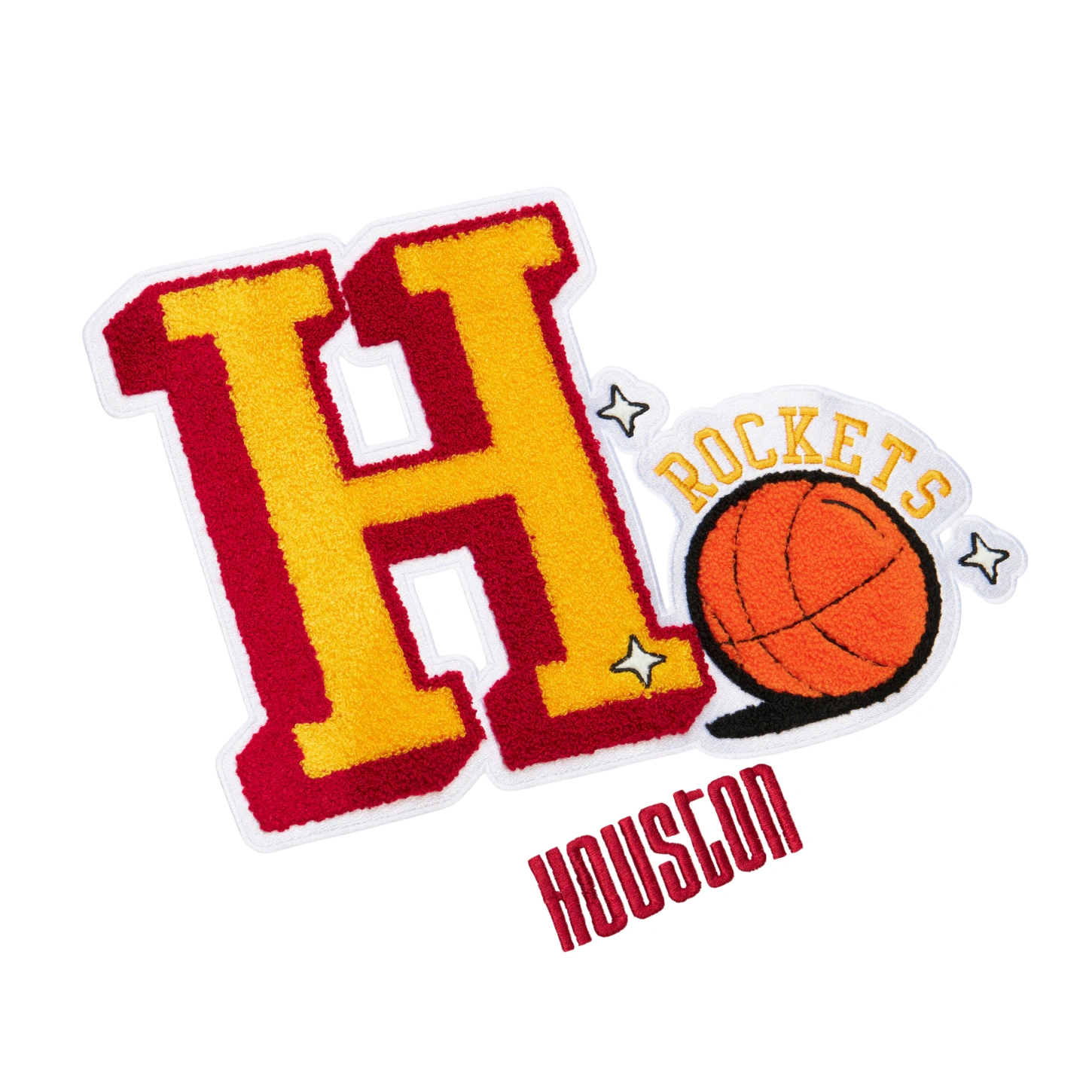 Houston Rockets Vintage H Letter Patch