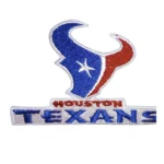 Houston Texans Logo Red/Blue Embroidered Patch