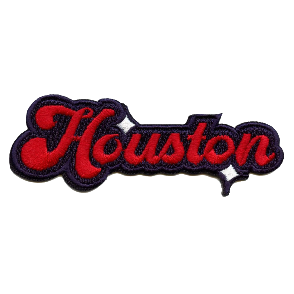 Houston Texans Script Logo Patch