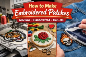 How To Make Embroidered Patches