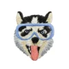 Husky with Goggles Patch