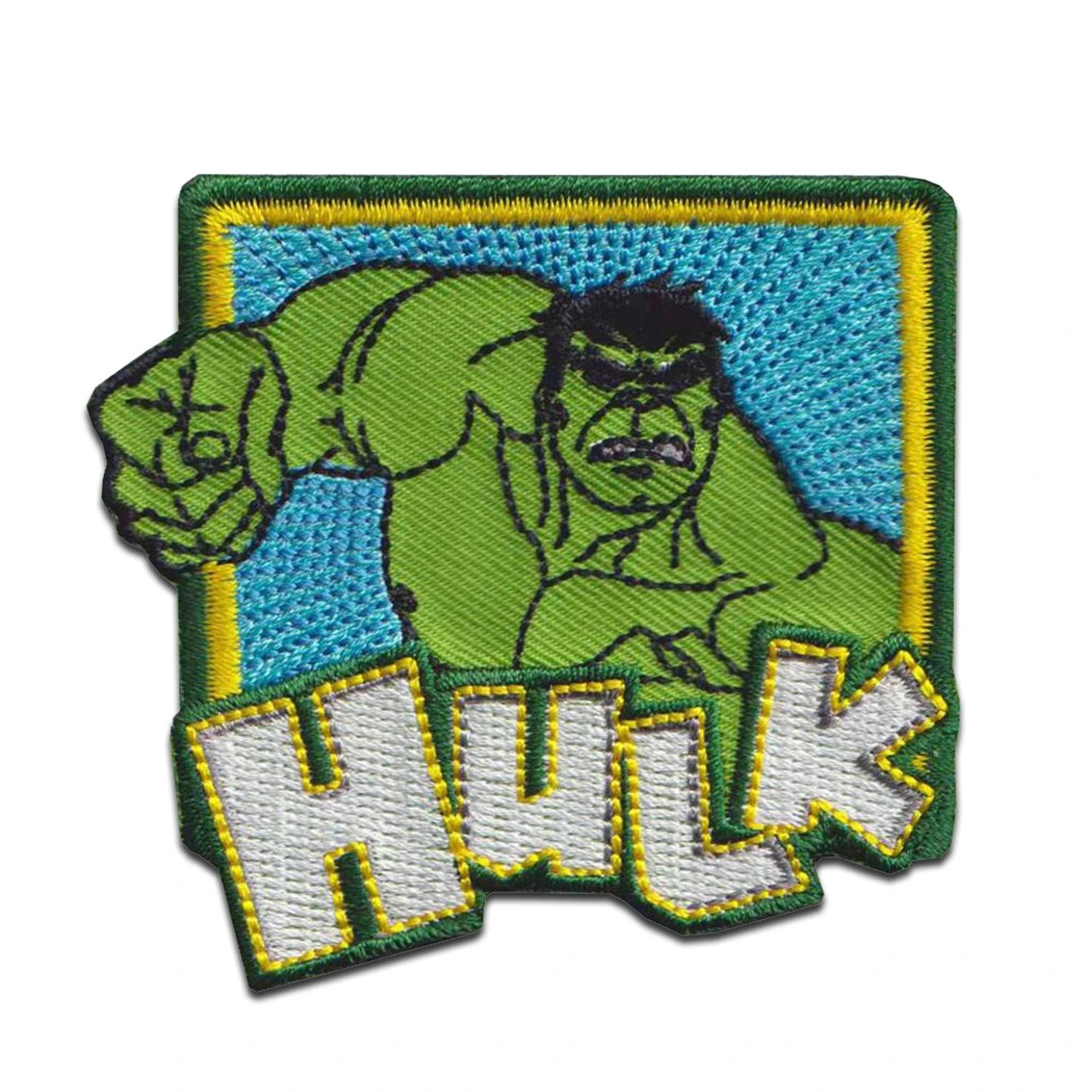 Incredible Hulk action square patch