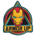 Iron Man Armor Up Embroidered Patch