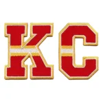 Kansas City Chiefs "KC" Embroidered Patch