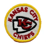Kansas City Chiefs Round Logo Embroidered Patch