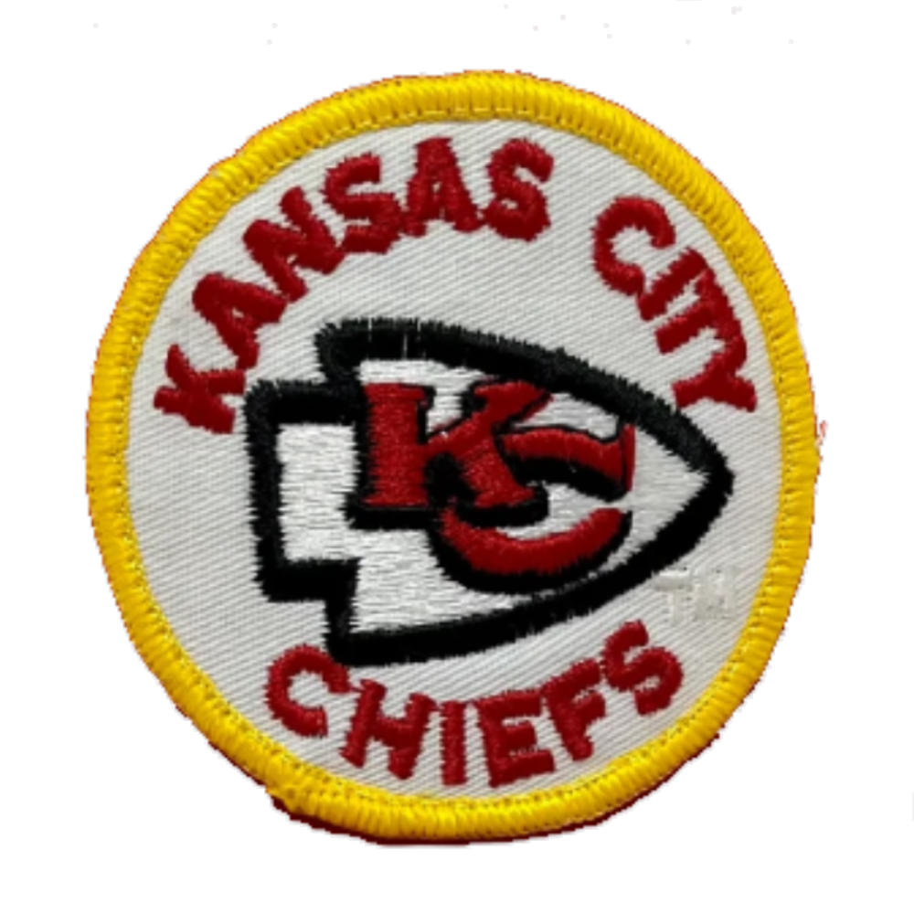Kansas City Chiefs Round Logo Patch