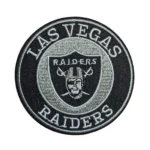 Las Vegas Raiders Round Shield Logo Patch