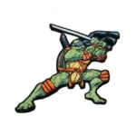 Ninja Turtles Leonardo Katana Action Patch