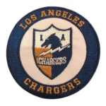 Los Angeles Chargers Round Shield Logo Patch