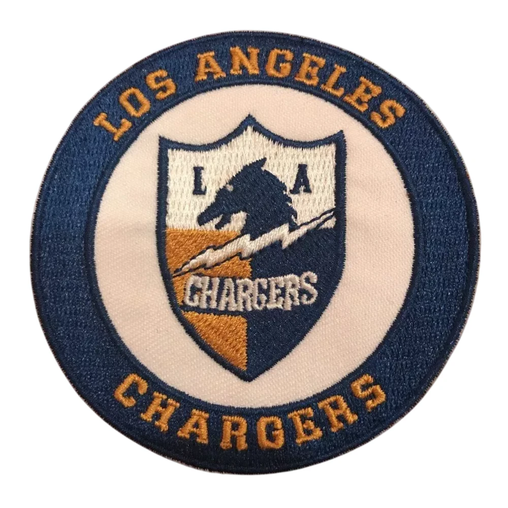 Los Angeles Chargers Round Shield Logo Patch