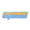Los Angeles Chargers Text Logo Patch