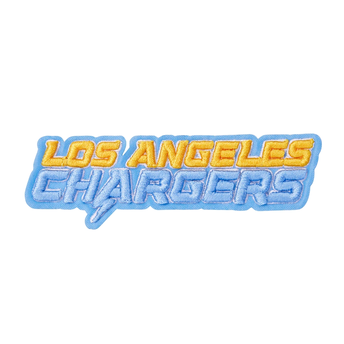 Los Angeles Chargers Text Logo Patch