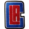 Los Angeles Clippers "LA" varsity patch