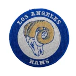 Los Angeles Rams Throwback Embroidered Patch