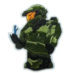 Master Chief and Cortana Embroidered Patch