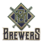 Milwaukee Brewers "MB" Logo Patch
