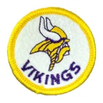 Minnesota Vikings Round Logo Patch