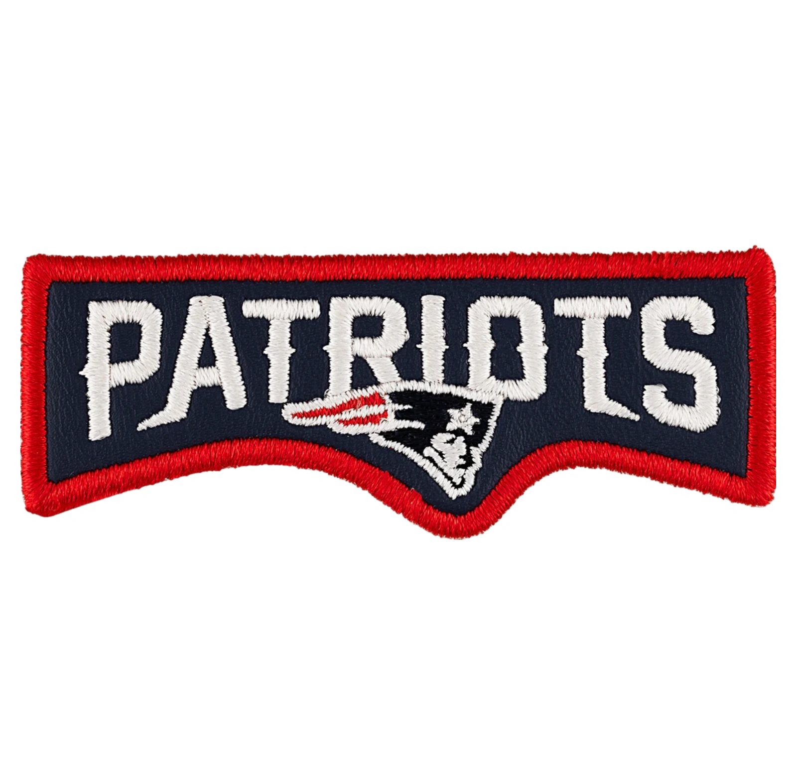 New England Patriots Block Wordmark Patch