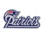 New England Patriots Letter "Patriots" Embroidered Patch