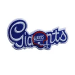 New York Giants Script Logo Patch