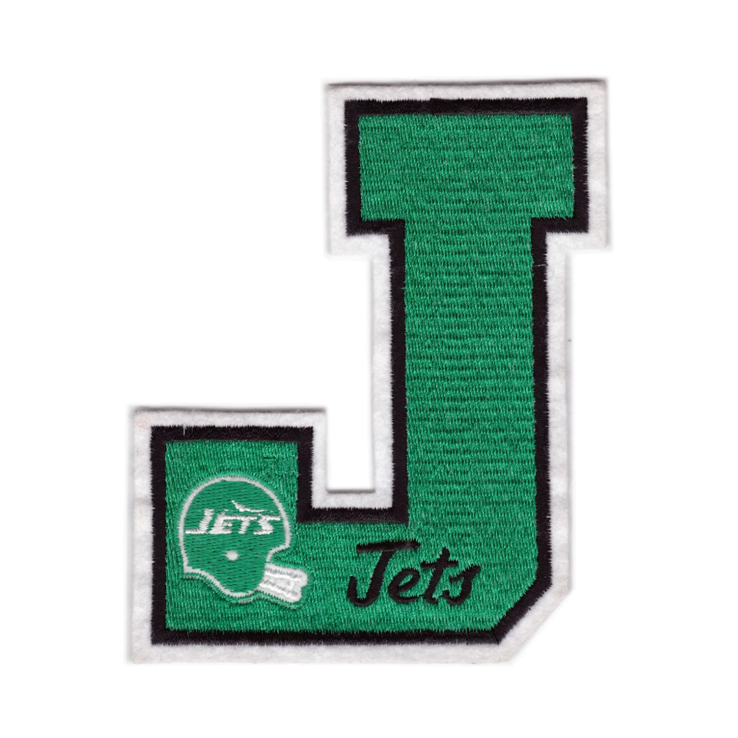 New York Jets Letter "J" Team Logo Patch