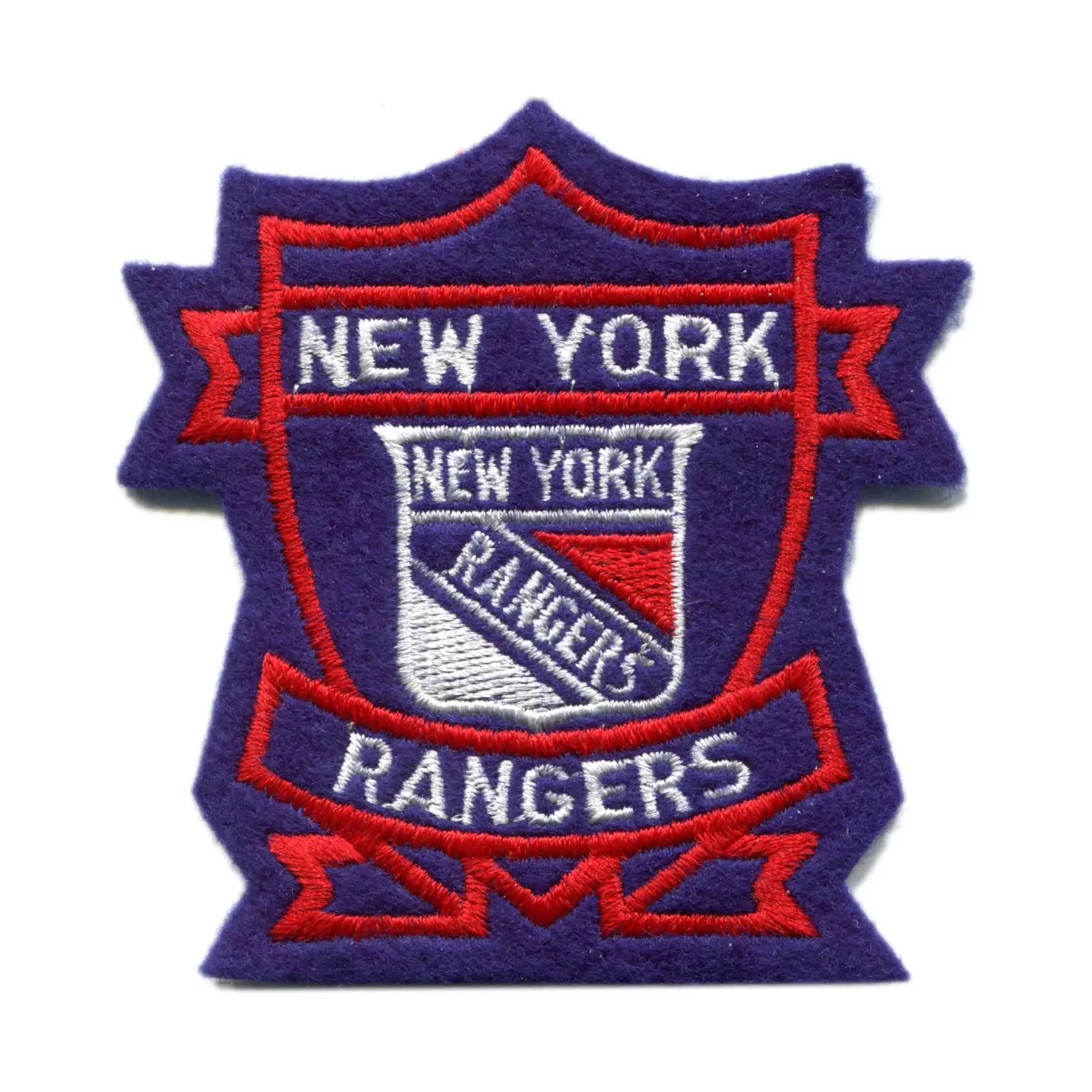 New York Rangers Shield Crest Patch