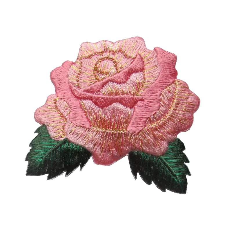 Pink Rose Blooming Flower Patch