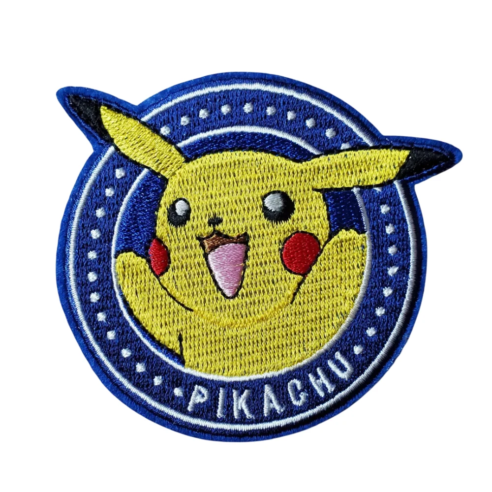 Pokemon Pikachu Round Patch