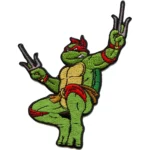 Ninja Turtles Raphael Sai Action Patch
