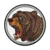 Grizzly Bear Roaring Patch