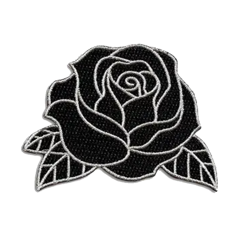 Rose Pinsanity Black Patch