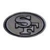 San Francisco 49ers SF Logo Oval Patch