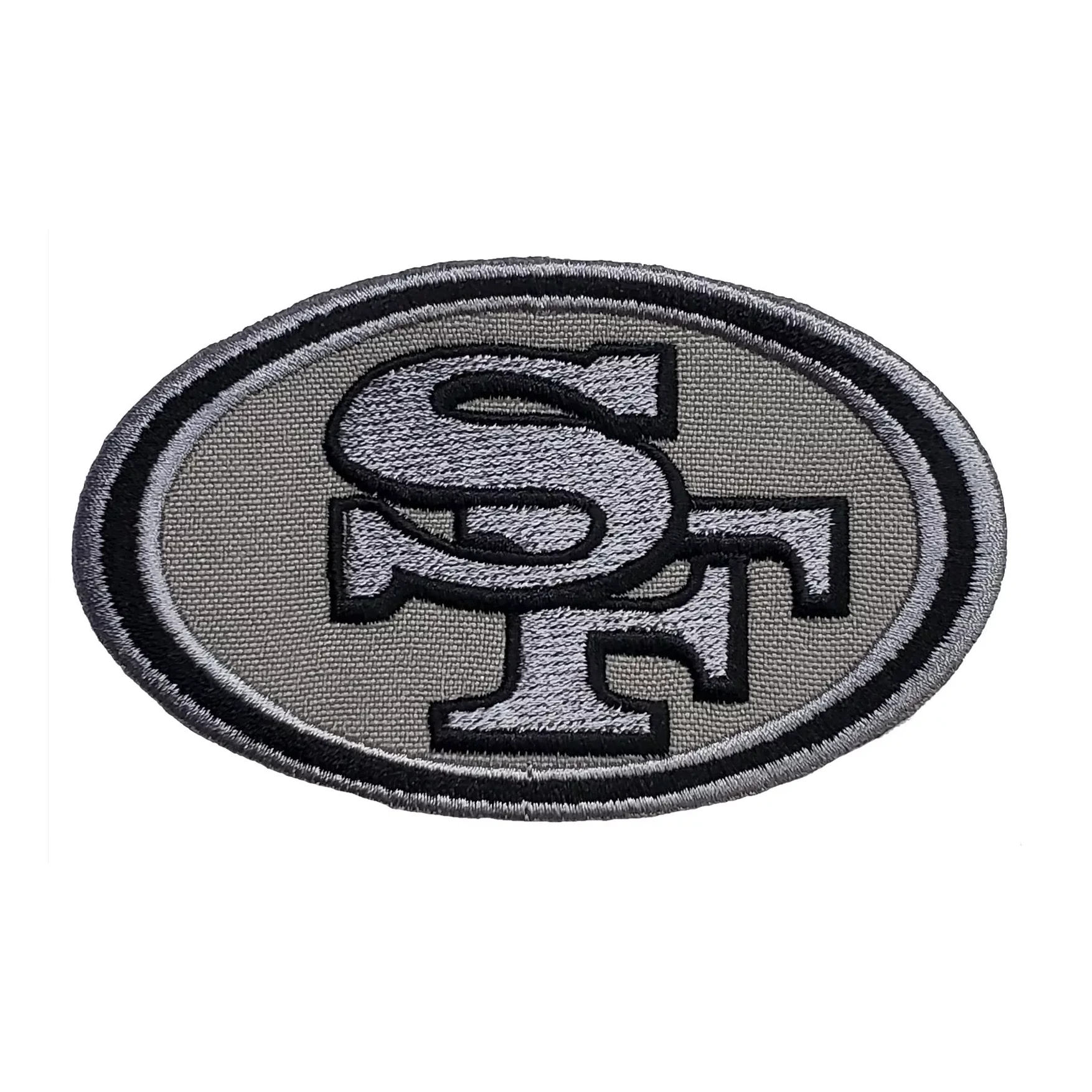 San Francisco 49ers SF Logo Oval Patch