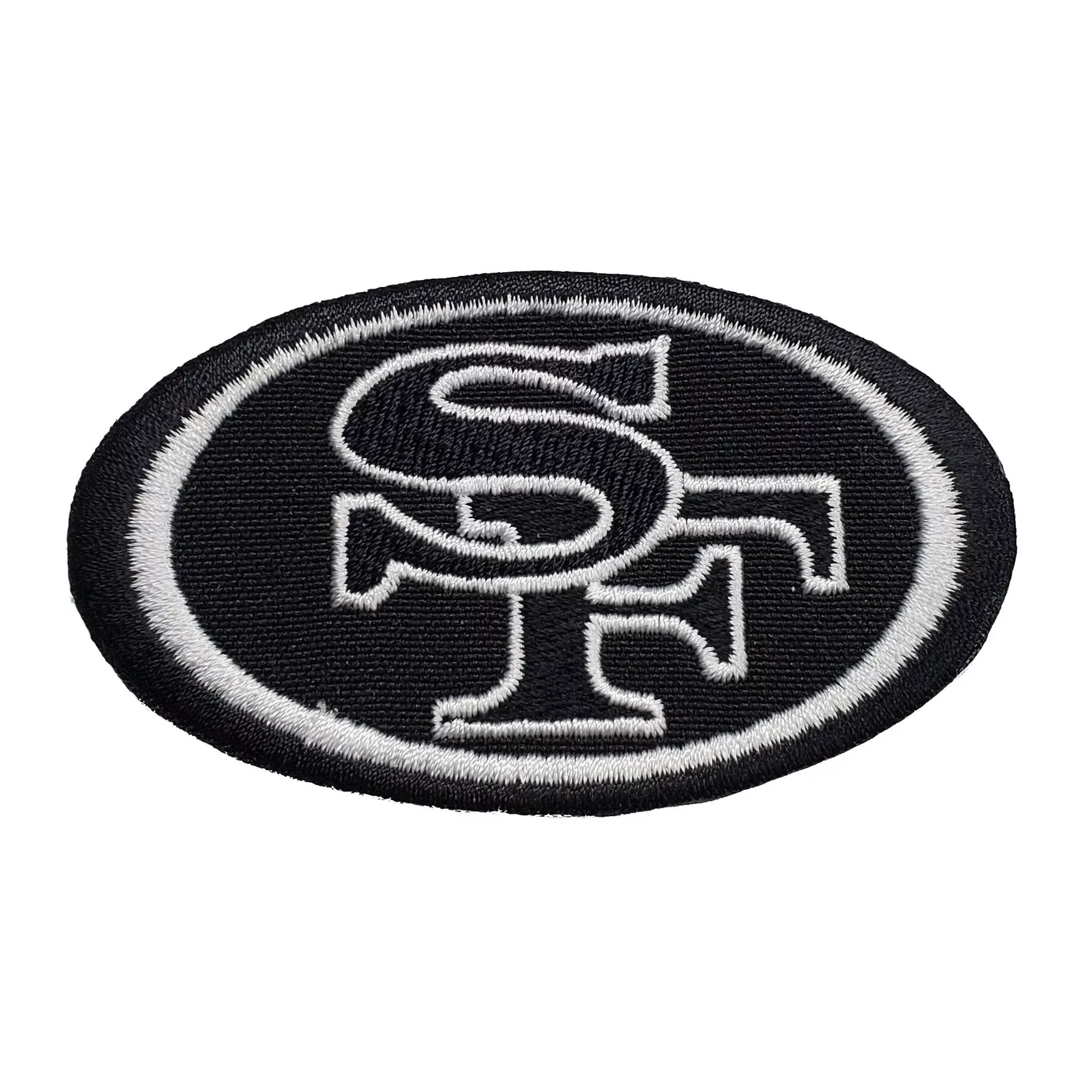 San Francisco 49ers Team Logo Black Patch