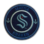 Seattle Kraken Primary Round Logo Patch