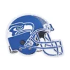 Seattle Seahawks Blue Helmet Logo Patch