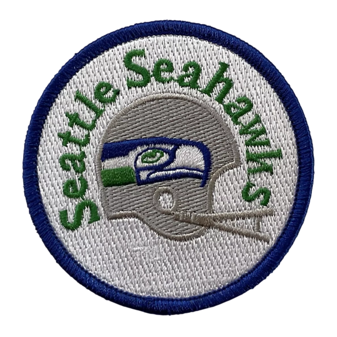 Seattle Seahawks Round Helmet Patch