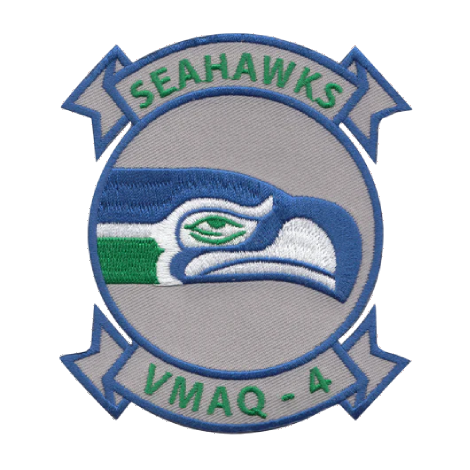 Seattle Seahawks VMAQ-4 Patch