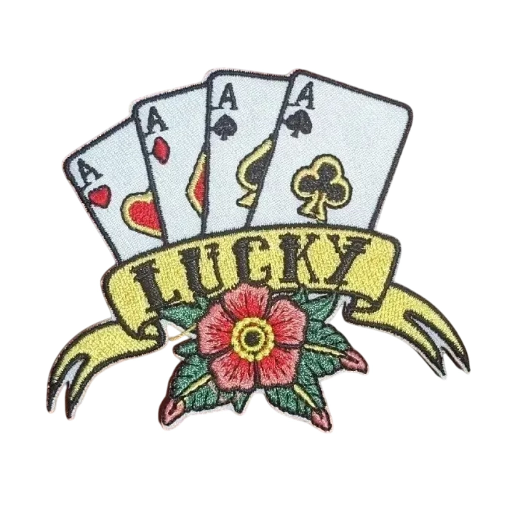 Sonic Lucky Poker Logo Patch