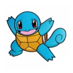 Squirtle Happy Pose Embroidered Iron-On Patch