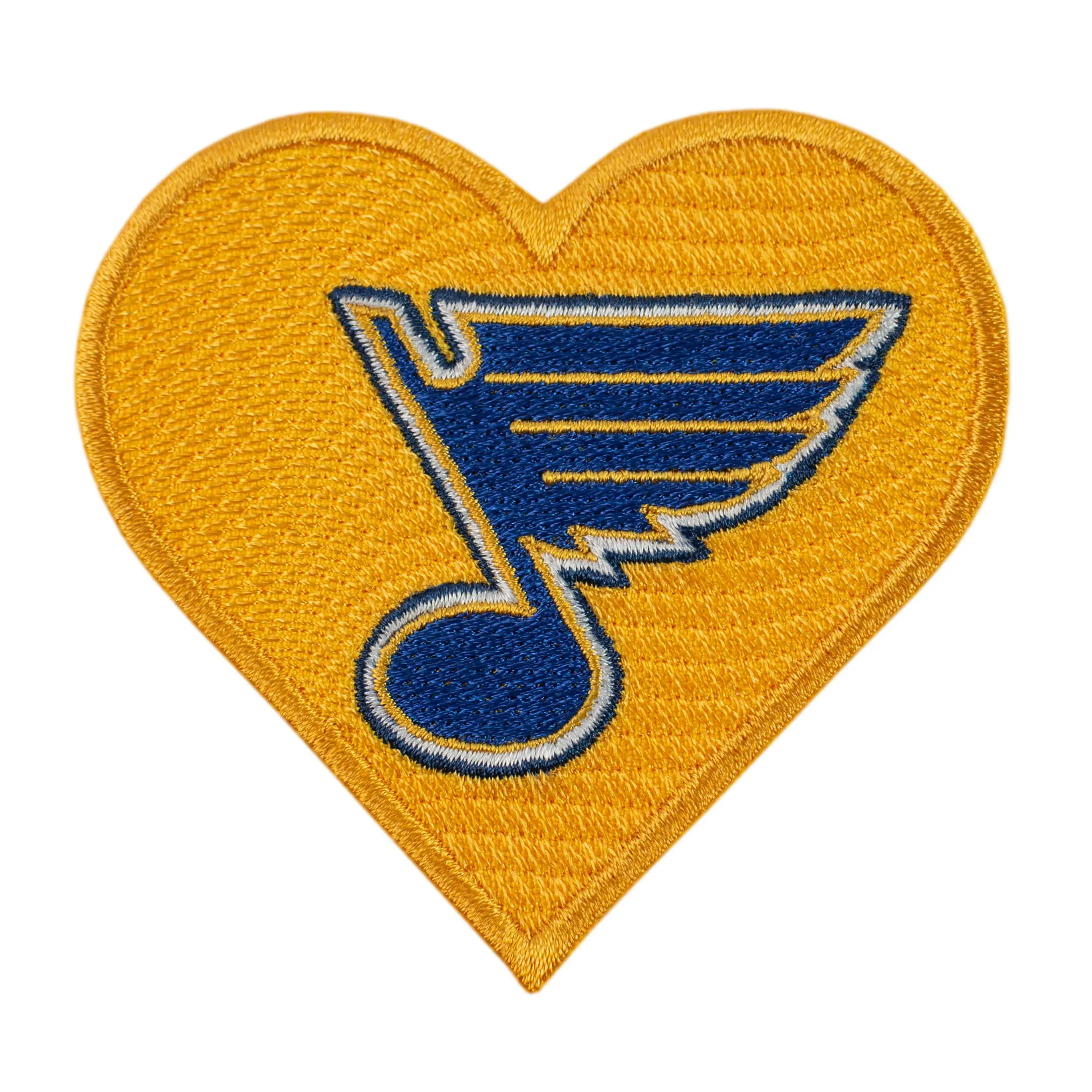 St. Louis Blues Heart Logo Patch