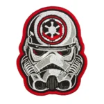 Star Wars Stormtrooper Helmet Logo Embroidered Patch