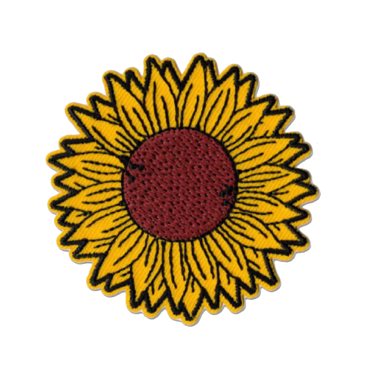 Sunflower Blooming Yellow Patch