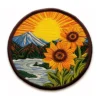 Sunflower Mountain Landscape Patch