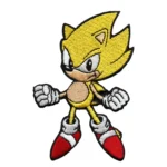 Super Sonic Embroidered Patch