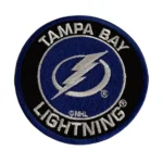 Tampa Bay Lightning Vintage Logo Navy Embroidered Patch