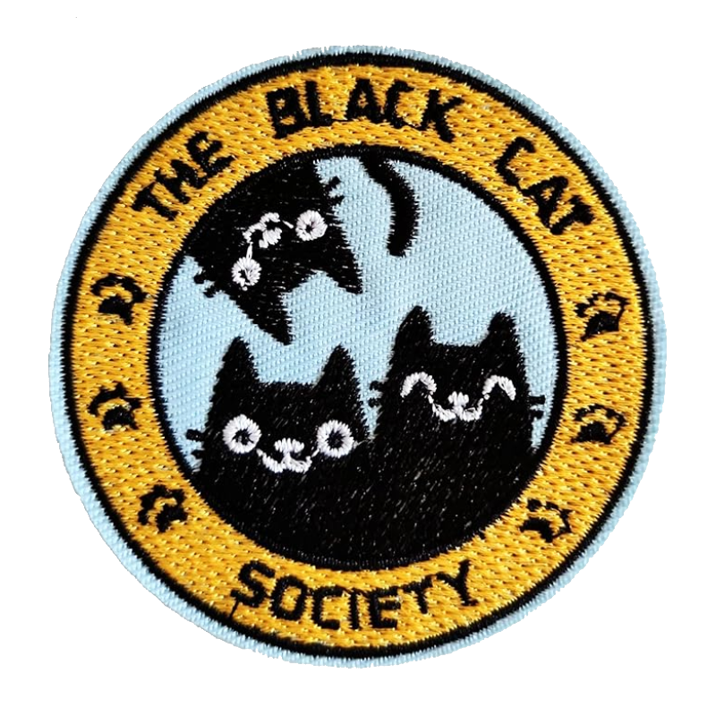 The Black Cat Society Patch