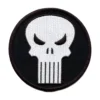 The Punisher Skull Round Patch