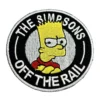 The Simpsons Off The Rail Patch